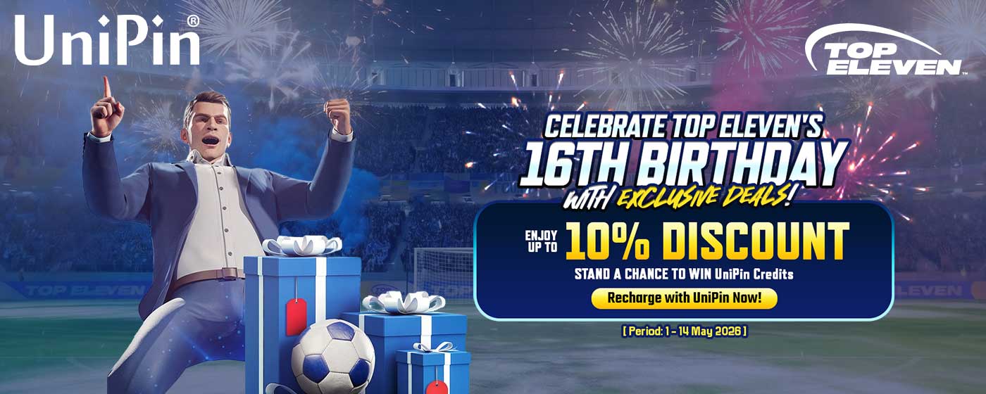 Celebrate 16 Years of Football Glory with Top Eleven (TH)